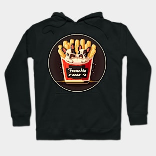 Frenchie fries #1 - French bulldogs & French fries Hoodie